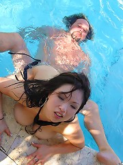 check out this banging big tits hot ass bikini babe get fucked in these sling shot fucking big tits outdoor poolside pcis